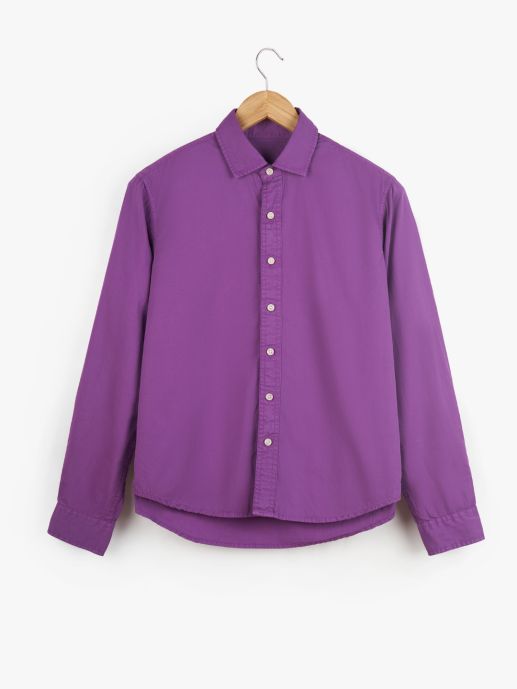 Minimalistic purple OD shirt